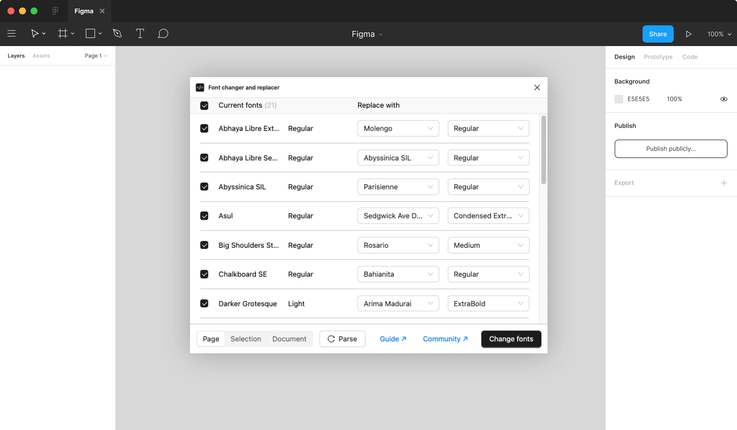 Font Repacer Ultimate — Figma plugin
